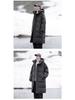 Men's Mid-Length Cotton Padded Jacket - Thickened Winter Coat for 2025 Season
