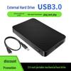 USB 3.0 High-Capacity External Mobile Hard Disk with Data Cable