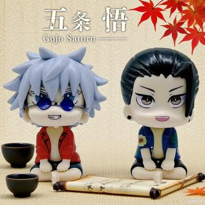 Anime Jujutsu Kaisen Figuren GK Inumaki Toge Okkotsu Yuta Fushiguro Toji Satoru Gojo Geto Suguru Actionfiguren PVC Modell Spielzeug