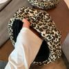RICYGVM Leopard Berets For Women Print Octagonal Cap Fashion Vintage Girls Painter Hat Bonnet Ins Retro Brimless Duckbill Caps