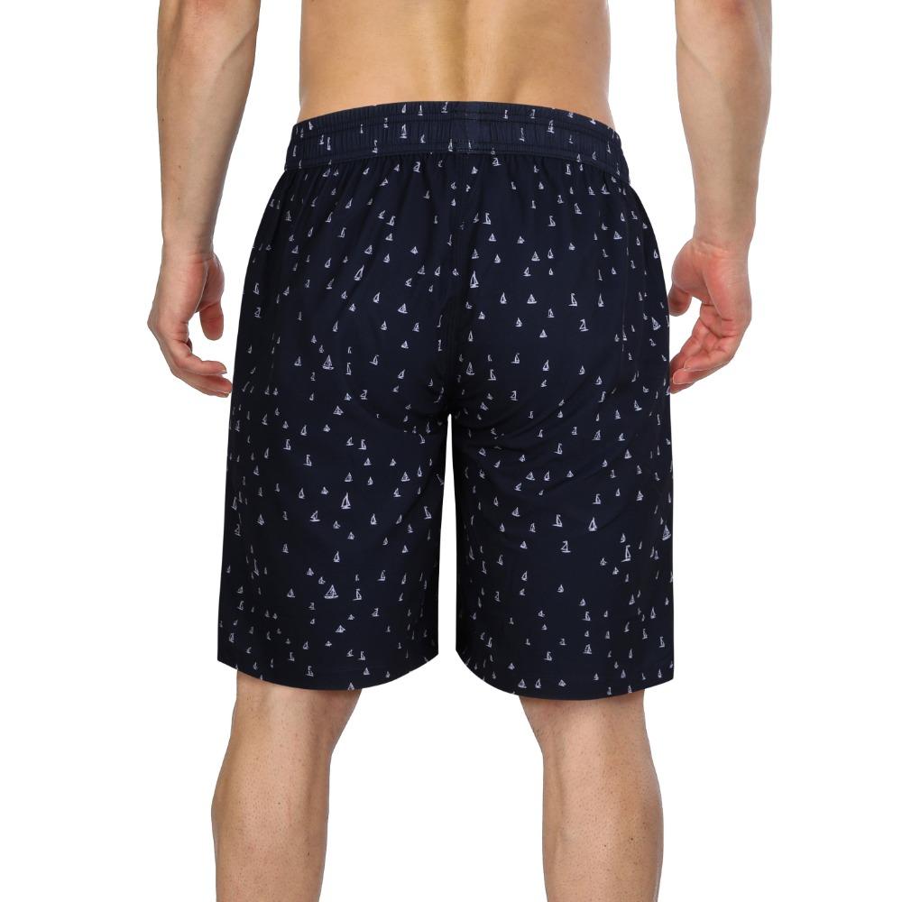 CHARMLEAKS Men Swim Shorts with Side Pockets Quick Dry Board Shorts