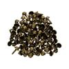 100Pcs/Set 12mm Punk Purse Handbag Pierced Jewelry Making Retro Rivets Metal Feet Studs Bag Accessories