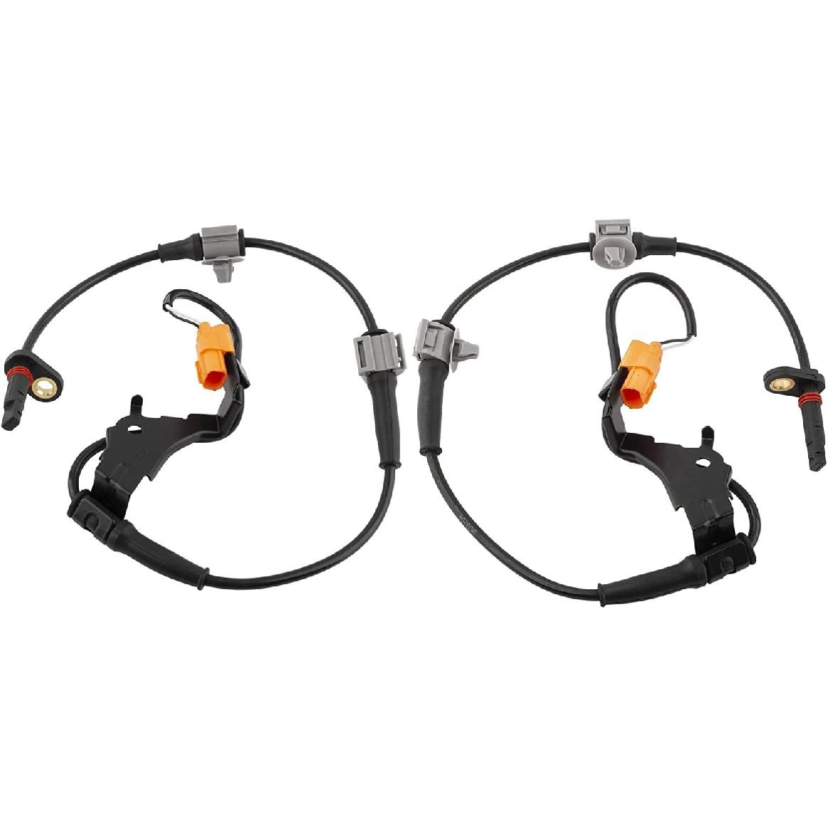 2pcs Front Left & Right Side ABS Wheel Speed Sensor for Honda CR-V 2002-2006 2.4L Sport Utility 4-Door 57455S9A013 57450S9A013 57455-S9A-013