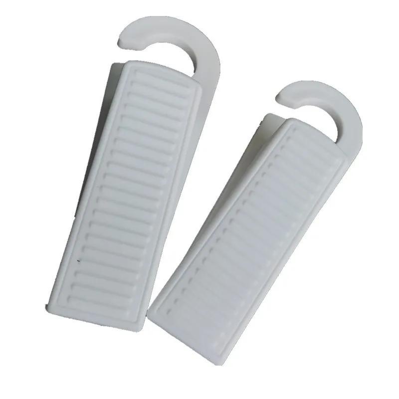 Safety Silicone Door Stopper Door Bottom Windproof Block Wedge Door Stopper Home Office Door Rear Retainer Anti-collision Pad