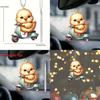 Car Adorable Acrylic Hanging Decor With Cartoon Characteristics For Styling Automotive