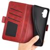 For Samsung Galaxy A06 5G Case Calf Texture Leather Wallet Phone Cover