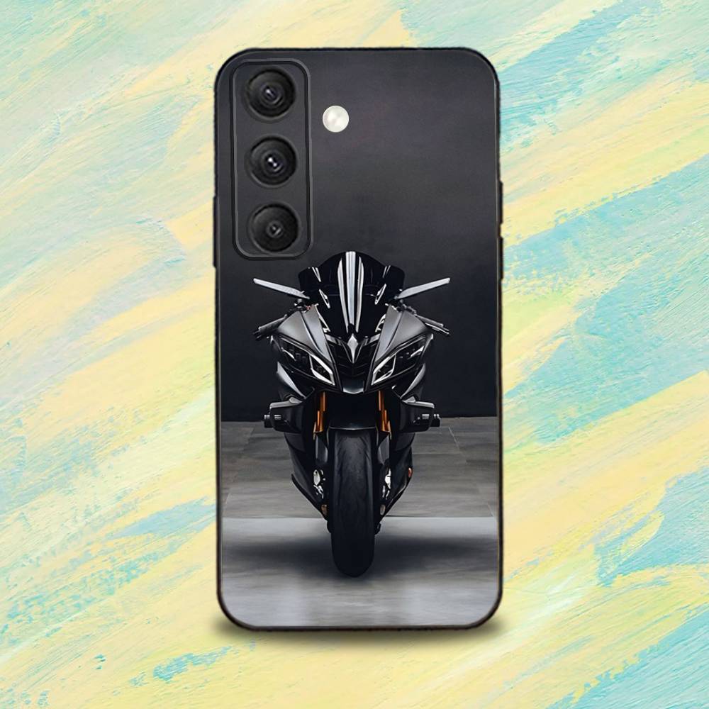 D-DucatiS P-Panigale V4 Telefontok Samsung S25,S24,S10,S22,S21,S20,S23,Ultra,Plus,Lite,FE készülékekhez, Puha Szilikon Fekete Borító