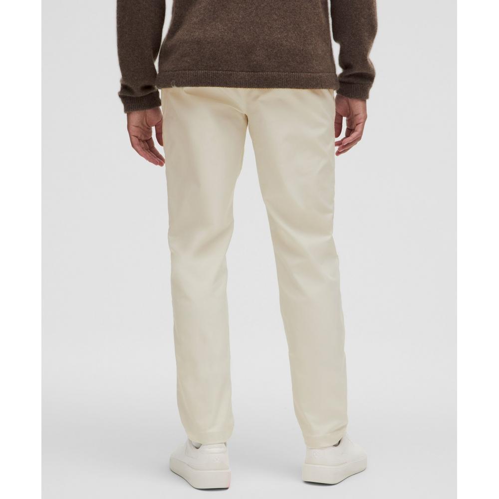 Lululemon Abc Classic Fit Trouser 32l  Smooth Twill Bone