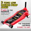2T/2.5T/3T Horizontal Hydraulic Lifting Jack 4S Shop Lifter Auto Repair Shop Small Car Truck Tire Changing Tool Car Lifting Jack