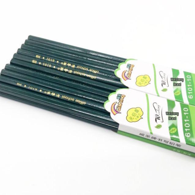 100-Piece Green Barrel HB & 2B Drawing/Writing Pencils with Free Shipping