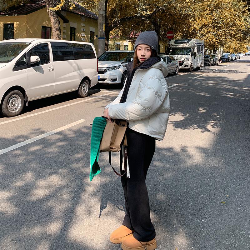 

Женская укороченная куртка с капюшоном для улицы, утолщенная, на хлопковой подкладке, короткая, ветрозащитная, зимняя. Отправьте платье, чтобы носить больше. XL