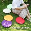 5 PCS Durable Round Chair Cushion For Bar Stools - Non Fading And Long-lasting Soft And Comfortable light gray