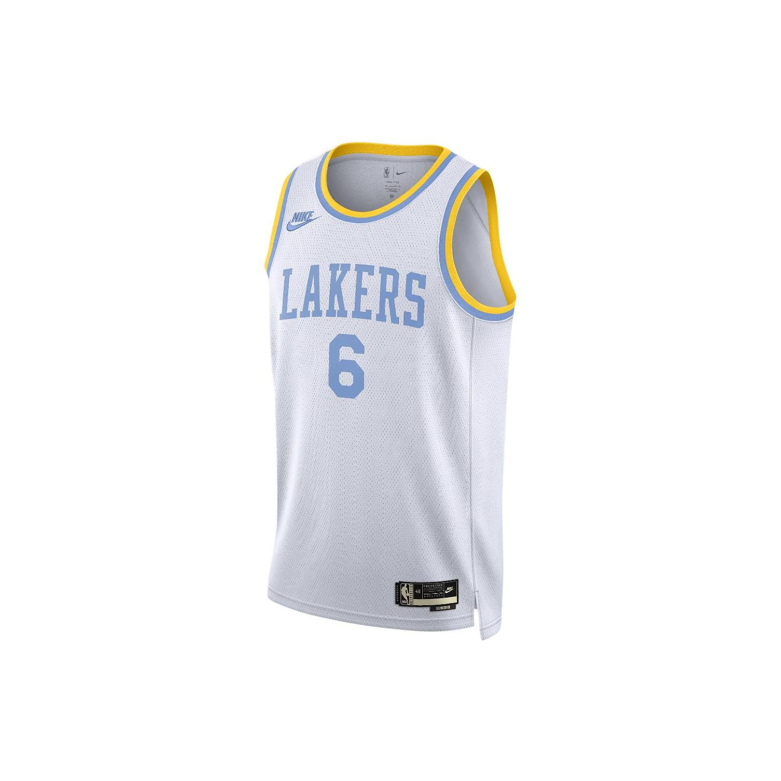 Nike Nba Los Angeles Lakers Dri FIT Swingman Jersey DO9448-101 2XL