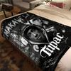 Urban Art Hip-Hop Legacy Blanket Suitable for All Seasons Camping Trip Office Rest Blanket Air Conditioning Blanket Nap Blanket
