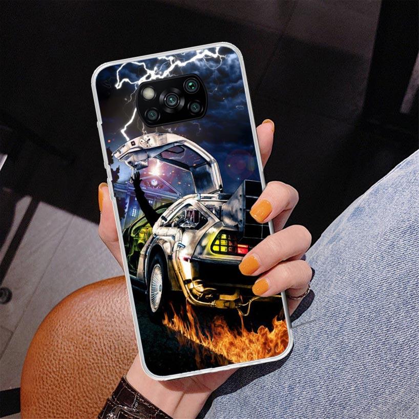 

Back To The Future Time Machine Phnoe Case for Xiaomi Poco X5 X6 X7 Pro X4 Gt F7 Ultra M8 M7 Redmi 15C 15 13C 13 12C 12 Unique C Xiaomi Poco F3