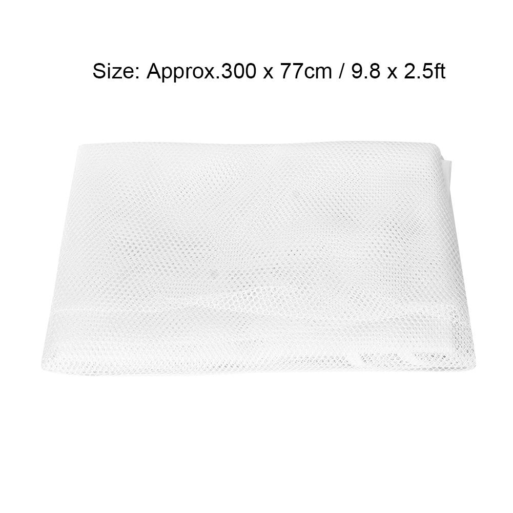 3 Meter Balkongsäkerhetsnät Barn Barn Husdjur Trappor Räcke Skydd Olycksförebyggande NätVitt