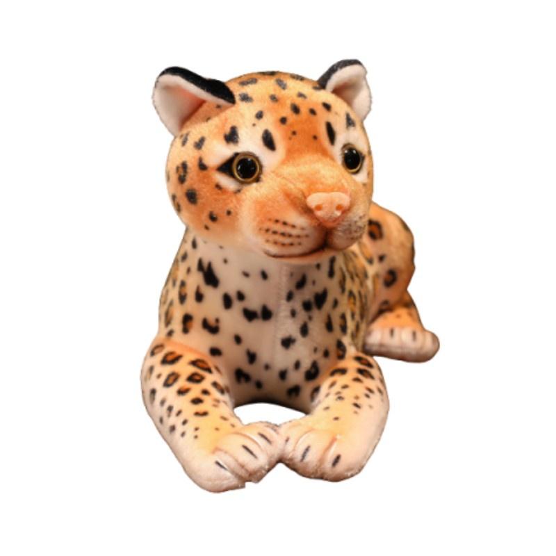 

Cute Leopard Plush Toy For Kids Soft And Huggable Stuffed Animal Grovel,25cm/9.84in