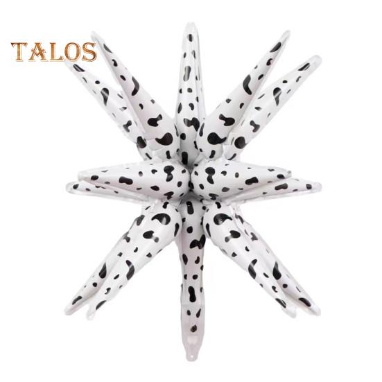 6 buc. Baloane cu stea Baloane din Mylar din folie Starburst cu 12 puncte pentru fundal pentru aniversarea nunții Crăciun Anul Nou Accesorii pentru petrecerea de naștere