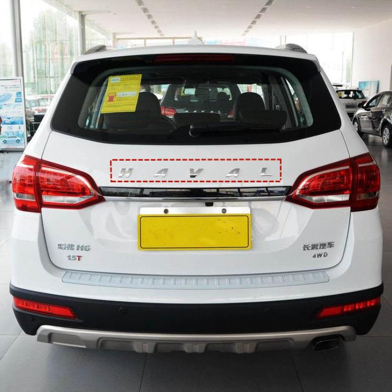 "HAVAL"letter Rear Trunk Tailgate Car Decals Suitable for Great Wall Hover haval H6 Sport H6 Coupe H1 H2 H8 H9 H7 F7 H4
