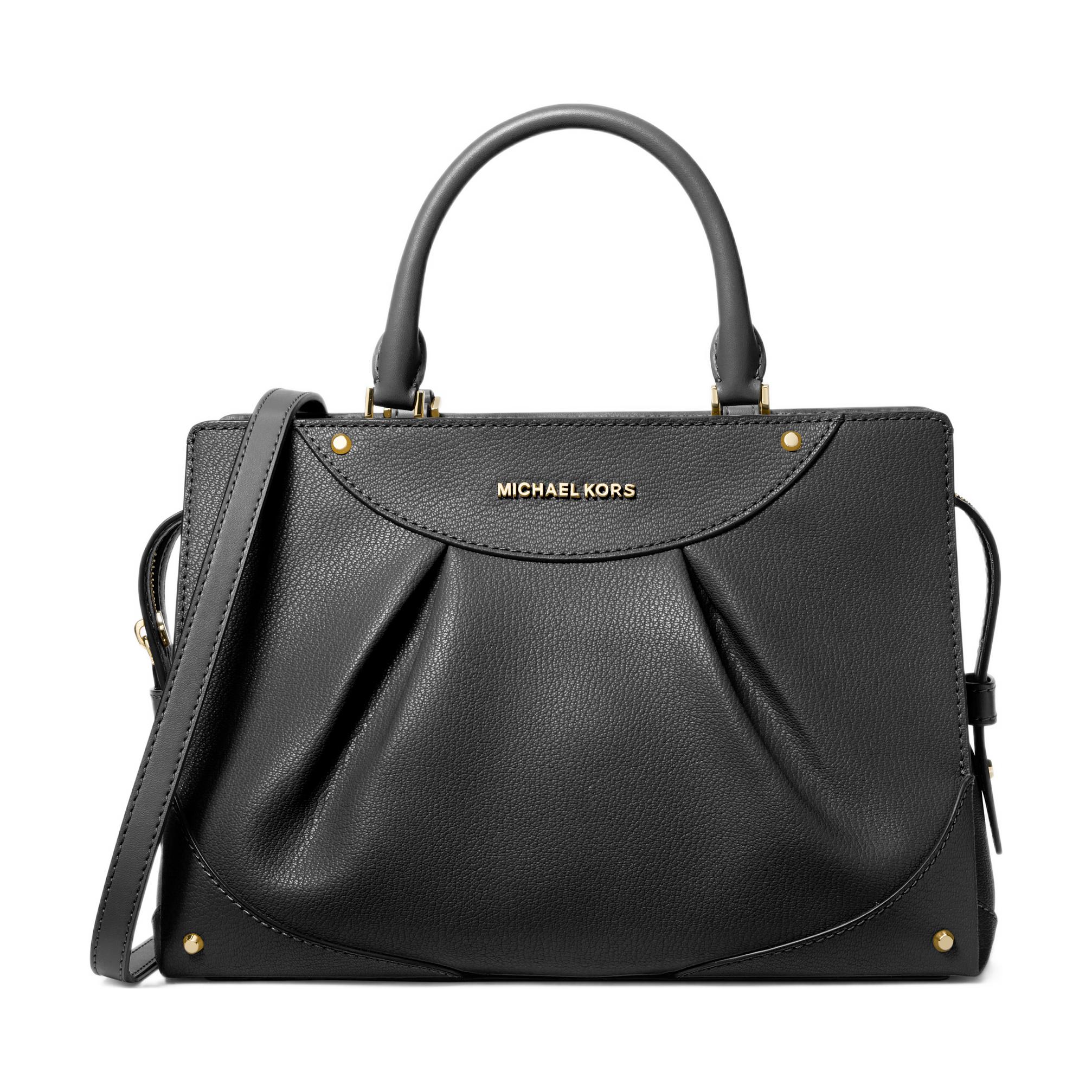 

Новая средняя кожаная сумка через плечо MICHAEL KORS Enzo 30F3G6ES2L 32.0*15.0*20.1CM
