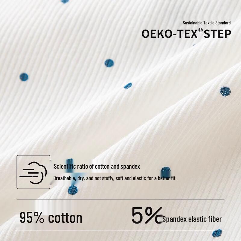 Yuzhaolin Girls' 7A Antibacterial Seamless Cotton Briefs