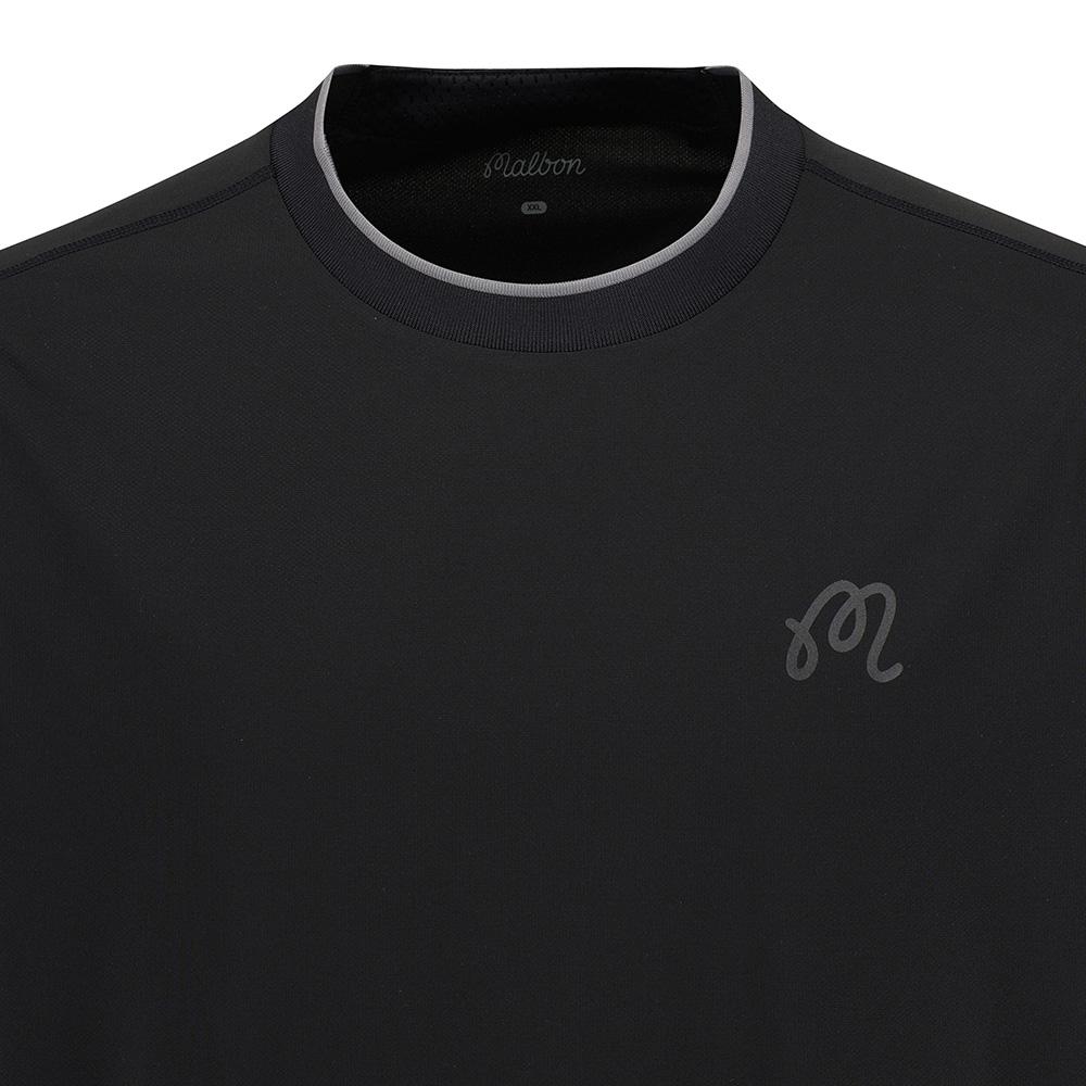 MALBON GOLF Mesh-Like Base Layer Black (Man)