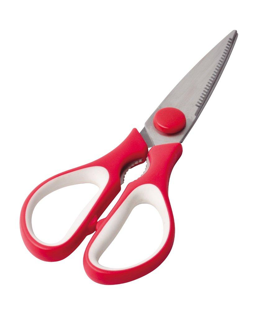 

Pearl Metal New Pastime Cooking Kitchen Scissors Red C-8578