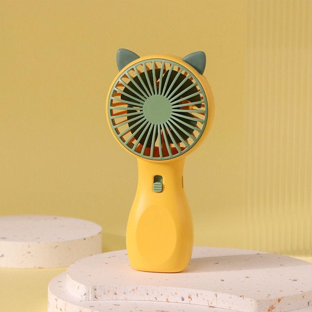 Rechargeable Electric Fan Summer Student Dormitory Desktop Fan Small Fan Handheld Fan Mini Fan