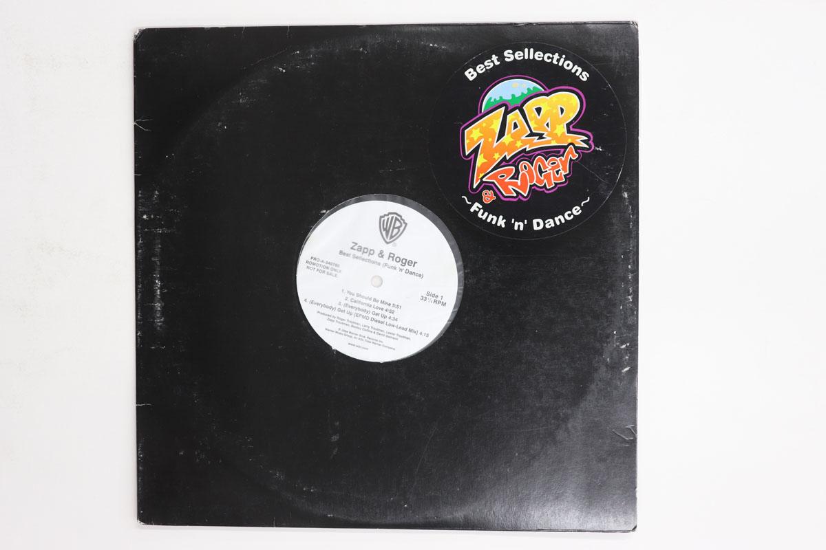 

12inch Record ZAPP ROGER Best Selections Funk N Dance PROA340765 Warner Bros. Re 2004 US SoulFunk Used