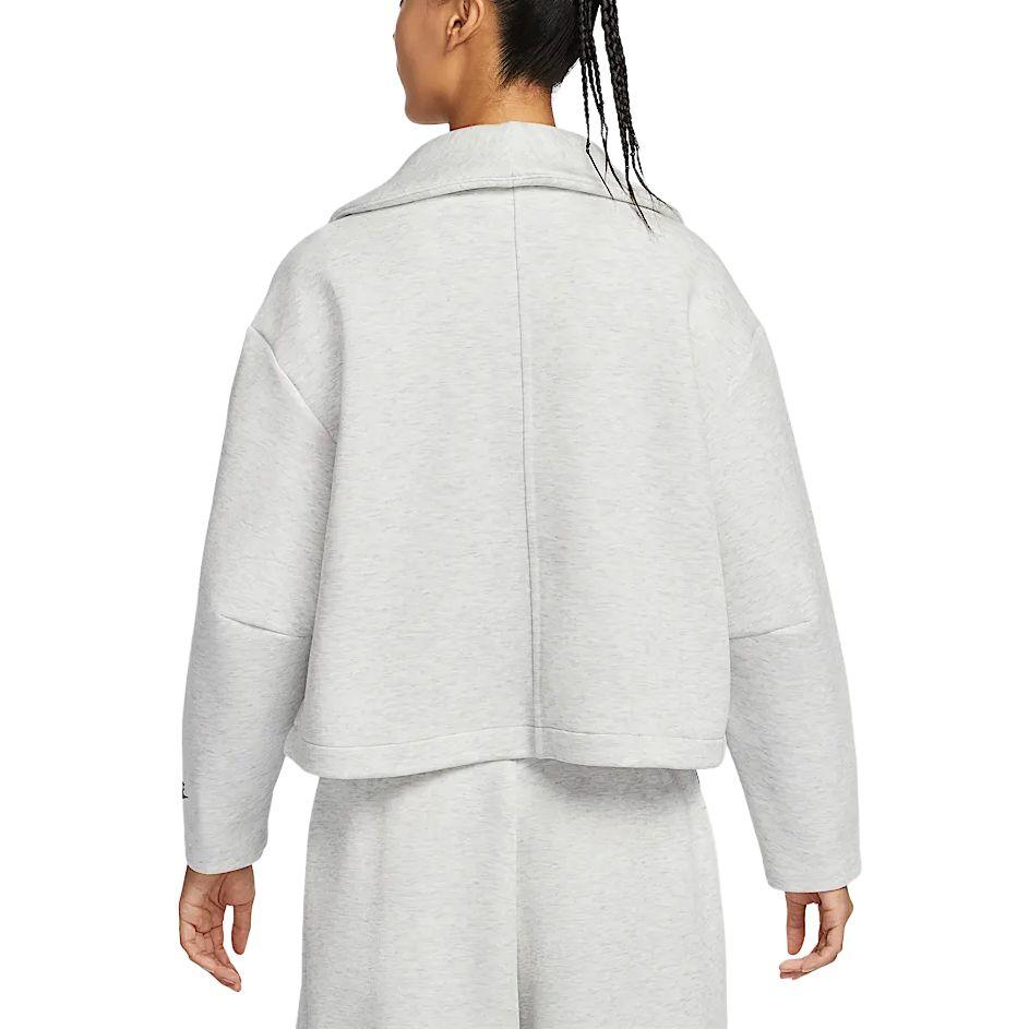 New Nike Sportswear Tech Fleece Jacket Women's White HJ0970-013