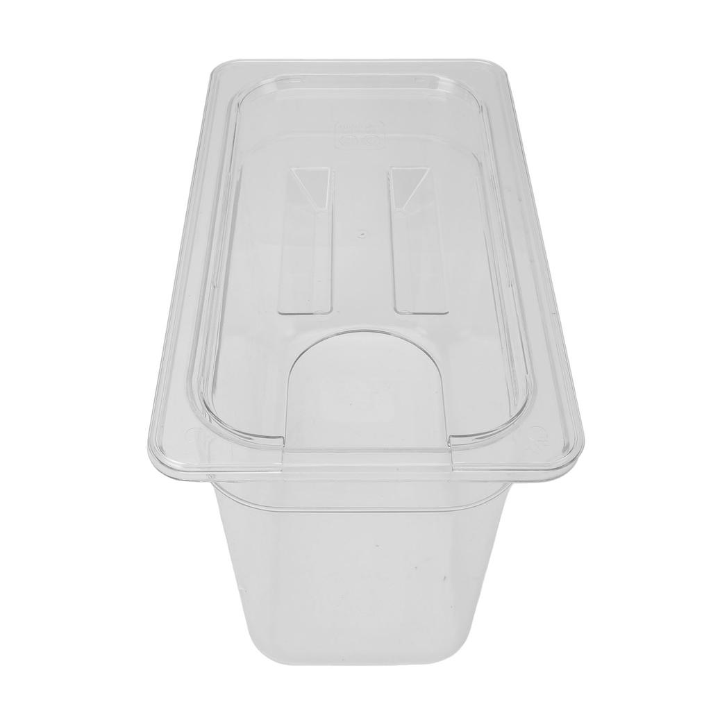 Clear Slow Cooking Container 6.9L Low Temperature Slow Cooker Storage Case Transparent Low Temperature Cooking Case for