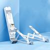 Laptop Holder Foldable Height Adjustable Universal Hollow Heat Dissipation Anti-slip Portable Desktop Tablet Computer Stand Computer Accessories