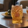 Whiskey Bottle Glasses Alcohol Bottle Drinking Container Realistic Wolf Crested Wine Cup for Sake Iced Tea Vodka Red Wine