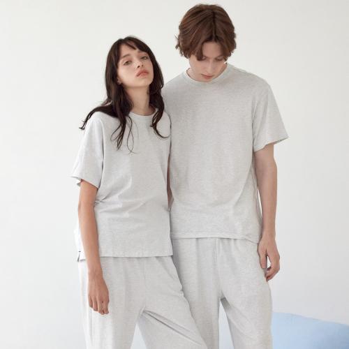 [KOZNOK] Pure Cotton Jogger Couple Pajama Set [Shipped from Korea] 100% Authentic