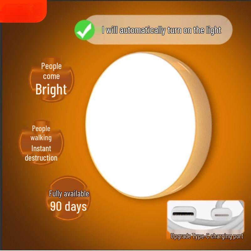 2024 Smart Voice-Controlled Night Light for Corridors and Aisles - Automatic Activation at Night