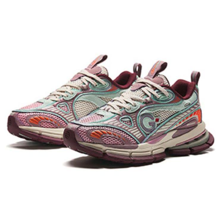 Anta Women Daily Walking Casual Shoes Pink White 122348805A-3
