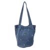 Women Shoulder Bag Large Capacity Denim Tote Bag Fashi Underarm Harajuku Handbag Clutch Bags Simple Female Commuter bags 2026