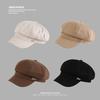 Small Octagonal Hat Japanese and British Retro Literary Beret Versatile Newspaper Baby Hat Trend