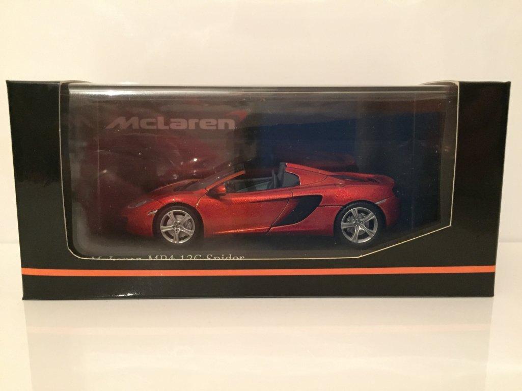 

PMA McLaren Spider 2012 Оранжевый Готовый Продукт 1/43 MP4-12C оранжевый