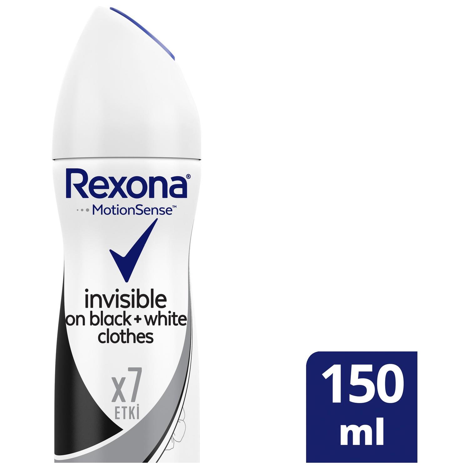 

Rexona Anti-Perspirant Women s Invisible B&W Дезодорант против пота, 150 мл