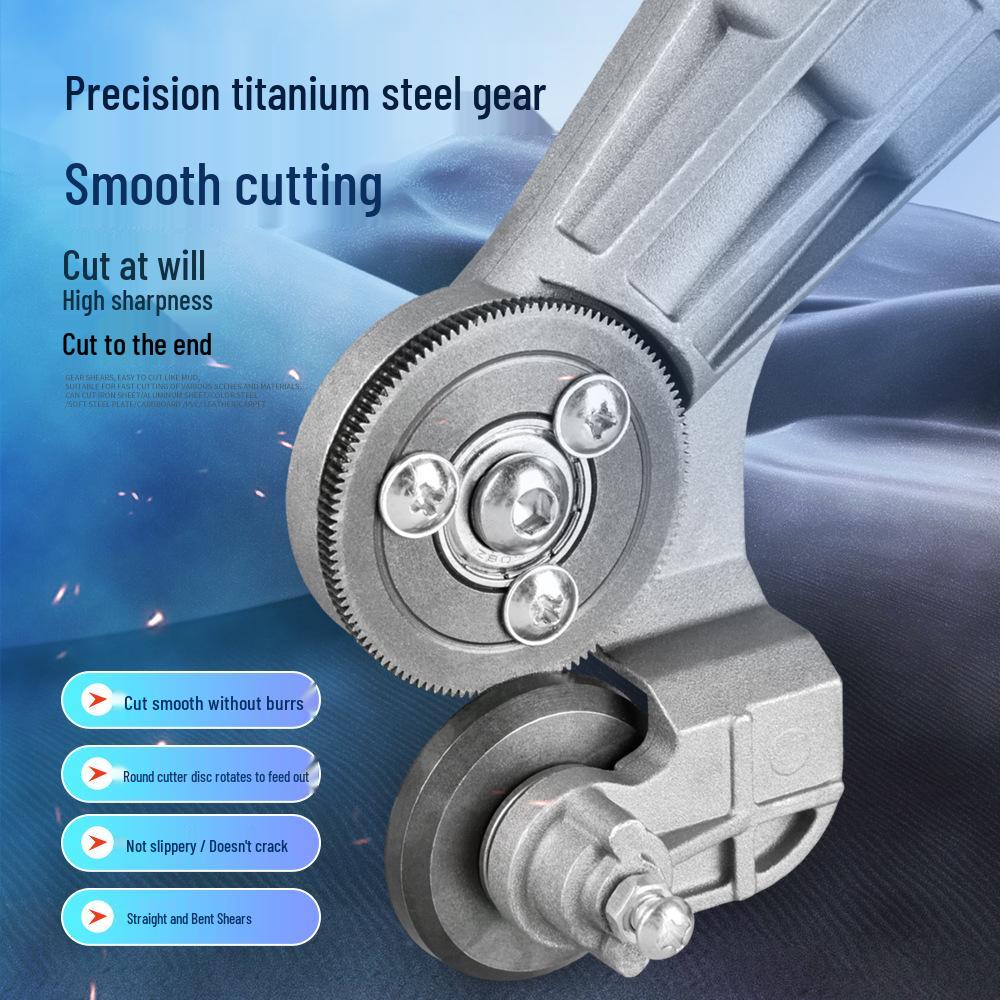 Electric Drill Shears: Metal Sheet Cutter & Tin Snips Modifier
