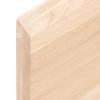 VidaXL Étagère murale 100x10x4 cm bois de chêne massif non traité 363555
