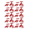 100pcs Archery   Nock   Plastic Insert   Nocks Light Weight   Nocks Replacement for Archery Bow