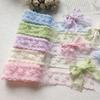 1M Embroidery Lace Trims Ribbon DIY Bow Trimmings Ribbon Gift Packaging Webbing Party Headwear Clothing Sewing Accessories
