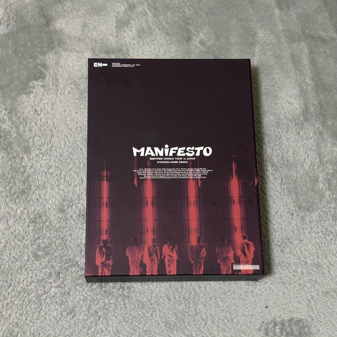 

[USED] ENHYPEN MANIFESTO IN JAPAN DVD