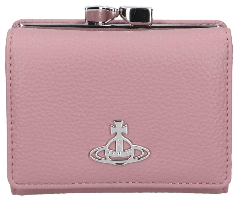Vivienne Westwood Wallet PU Grain Small Frame Wallet 5115002NW S000D G402 Pink Tri-fold [Used]