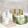 Acrylic Makeup Storage Bin Jewelry Organizer Multipurpose for Sundries Snack Acrylic Makeup Storage Bin Built In Handles