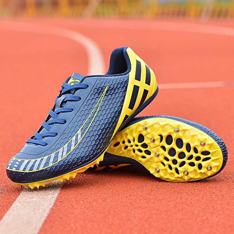 Spike Shoes Track and Field Sprint Men's Eight-nail Track and Field Spike Shoes Women's Medium and Long Running Long Jump High School Entrance Exami