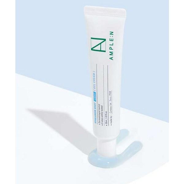 Koreana Ampoule N Peptide Shot Ampoule Large Capacity 100ml X 2 + Hyaluron Shot Light Gel Cream, 1 Set