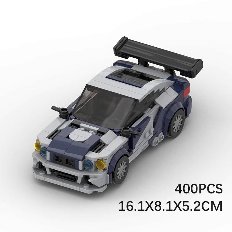 MOC Building Blocks Compatible with Lego Baoma M3 GTR NFS Model Car Toy
